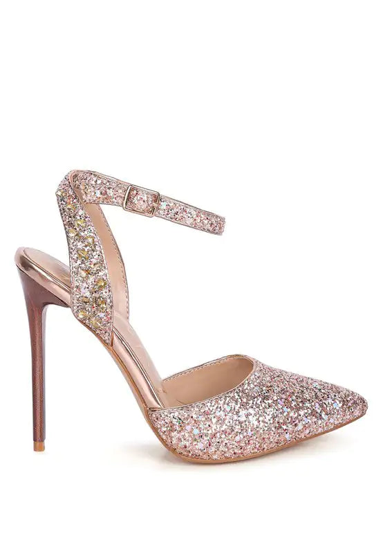 Glitter Stiletto Heels